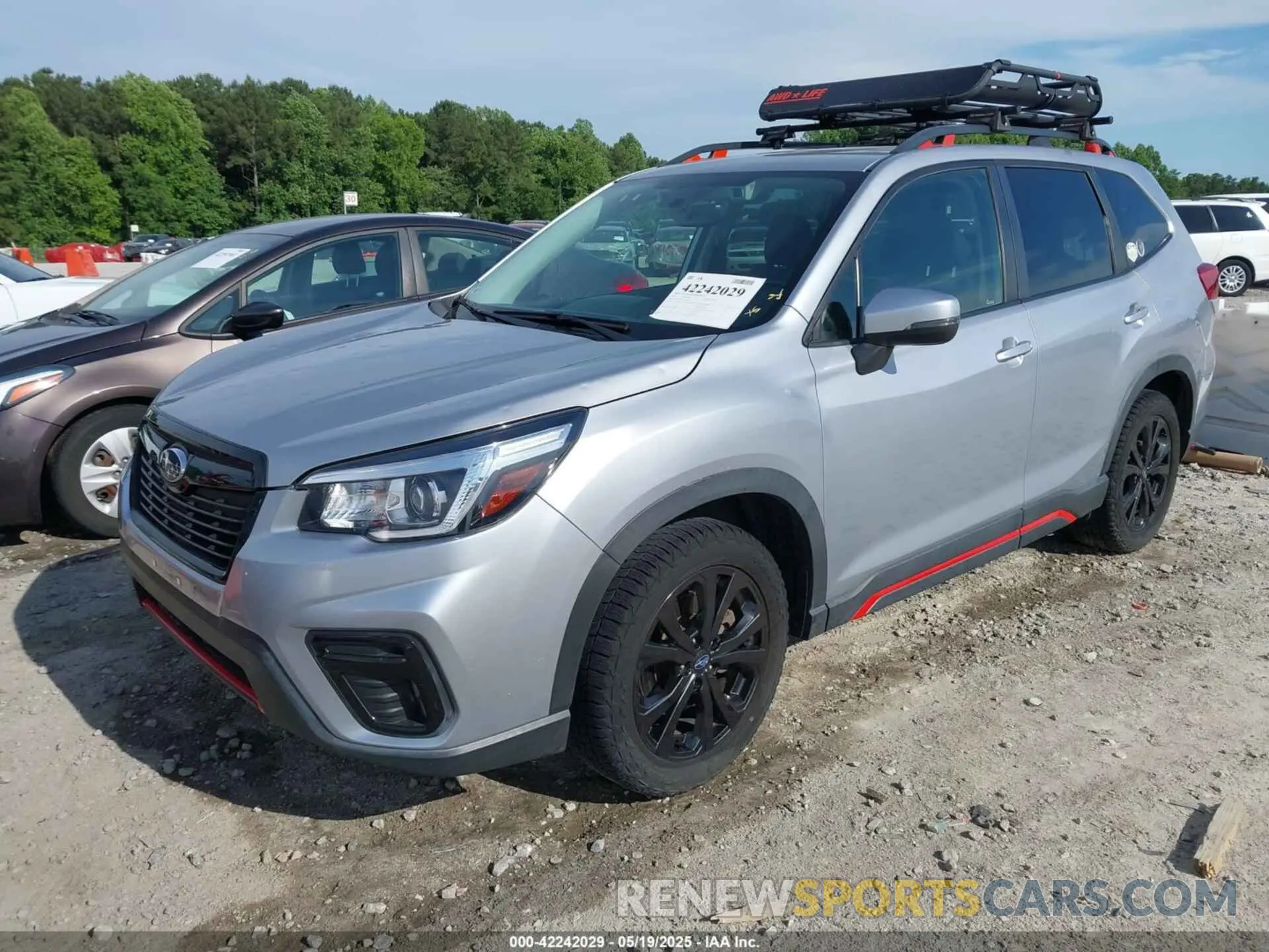 2 Photograph of a damaged car JF2SKARC3LH503521 SUBARU FORESTER 2020