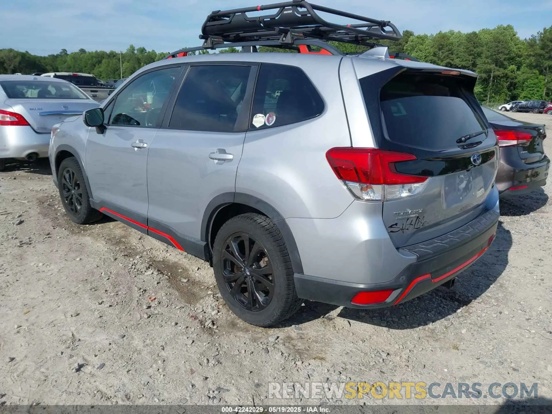 3 Photograph of a damaged car JF2SKARC3LH503521 SUBARU FORESTER 2020