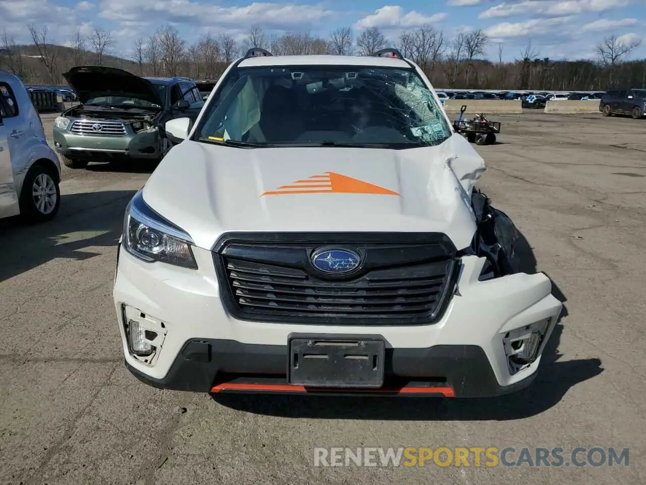 5 Photograph of a damaged car JF2SKARC6LH558934 SUBARU FORESTER 2020