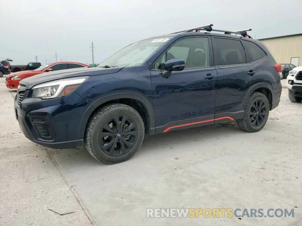 1 Photograph of a damaged car JF2SKARC6LH566161 SUBARU FORESTER 2020