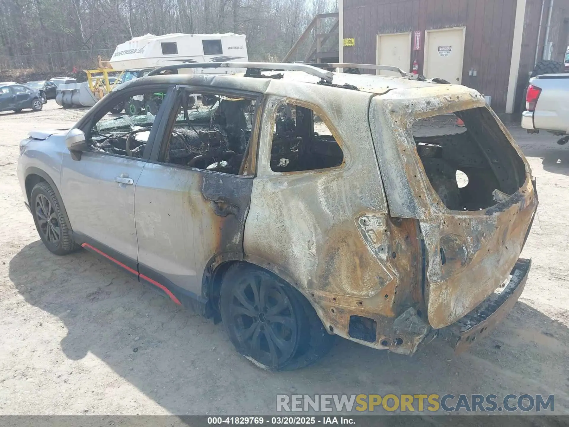3 Photograph of a damaged car JF2SKARC6LH579315 SUBARU FORESTER 2020