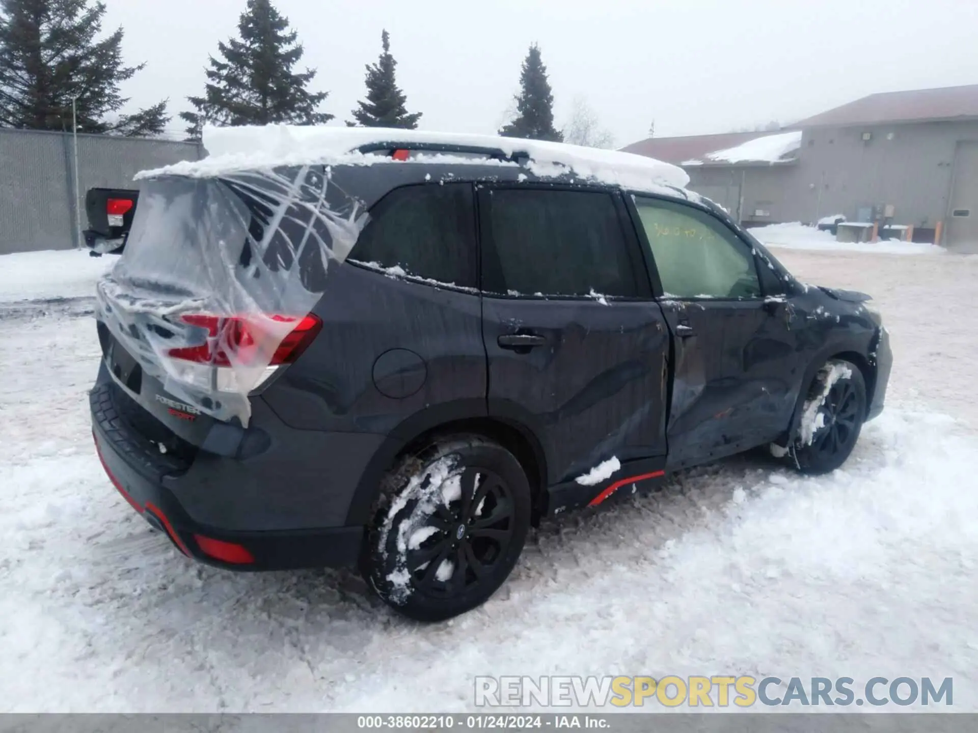 4 Photograph of a damaged car JF2SKARC7LH512321 SUBARU FORESTER 2020