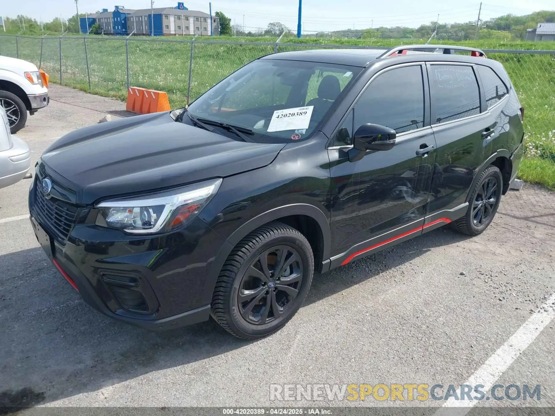2 Photograph of a damaged car JF2SKARC7LH538949 SUBARU FORESTER 2020