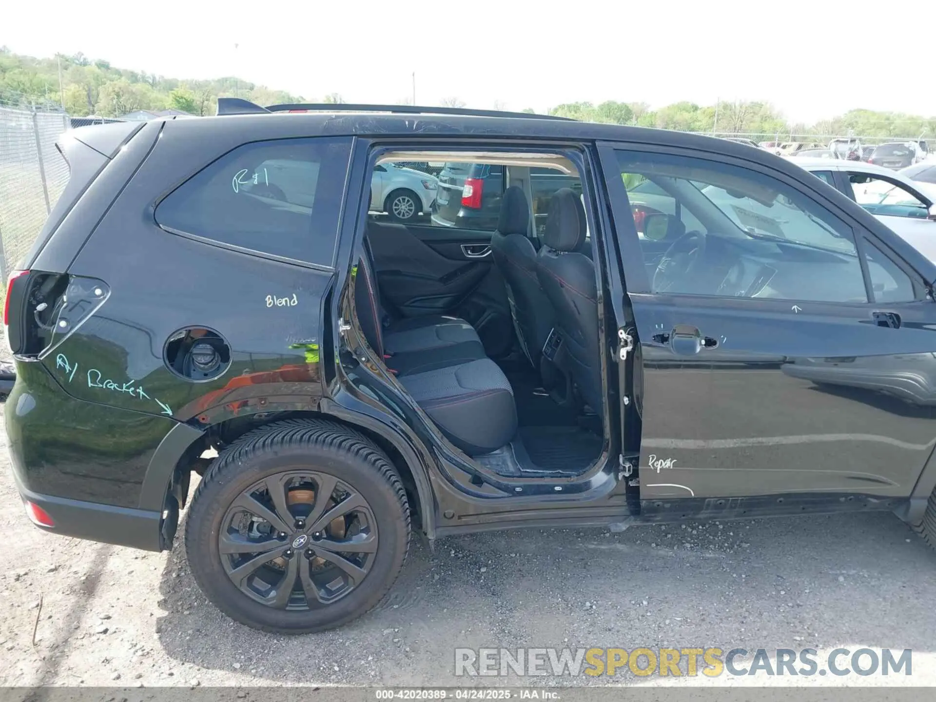 6 Photograph of a damaged car JF2SKARC7LH538949 SUBARU FORESTER 2020