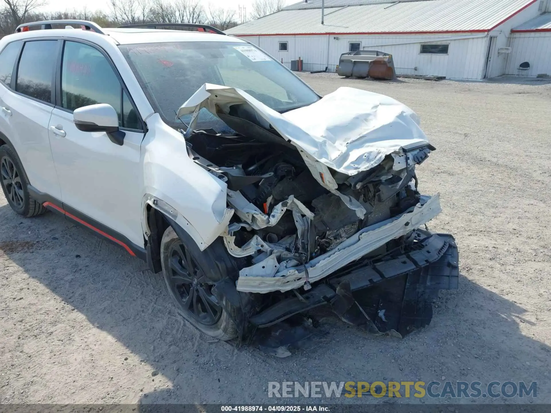 6 Photograph of a damaged car JF2SKARC8LH403611 SUBARU FORESTER 2020