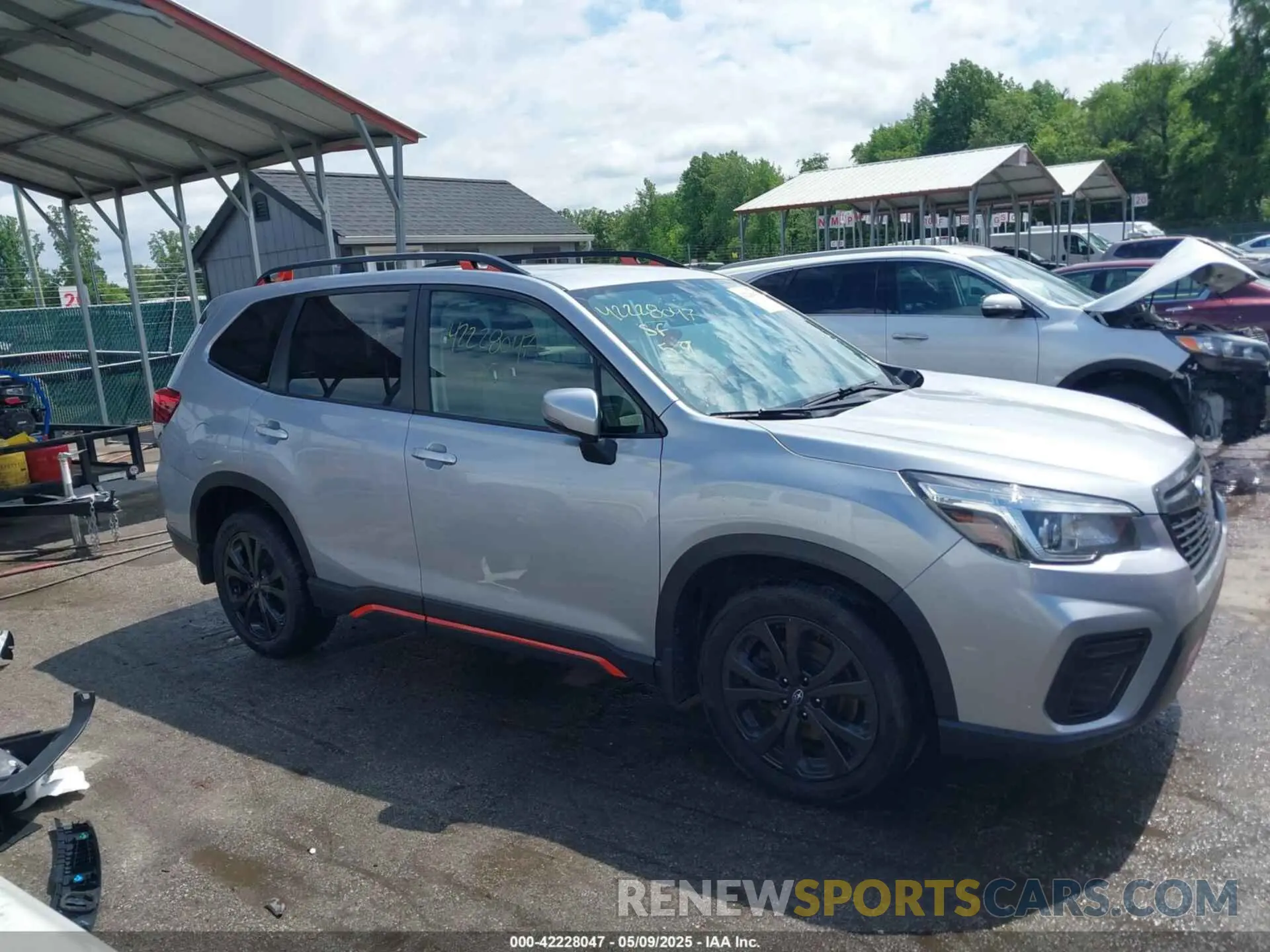 14 Photograph of a damaged car JF2SKARC8LH428900 SUBARU FORESTER 2020