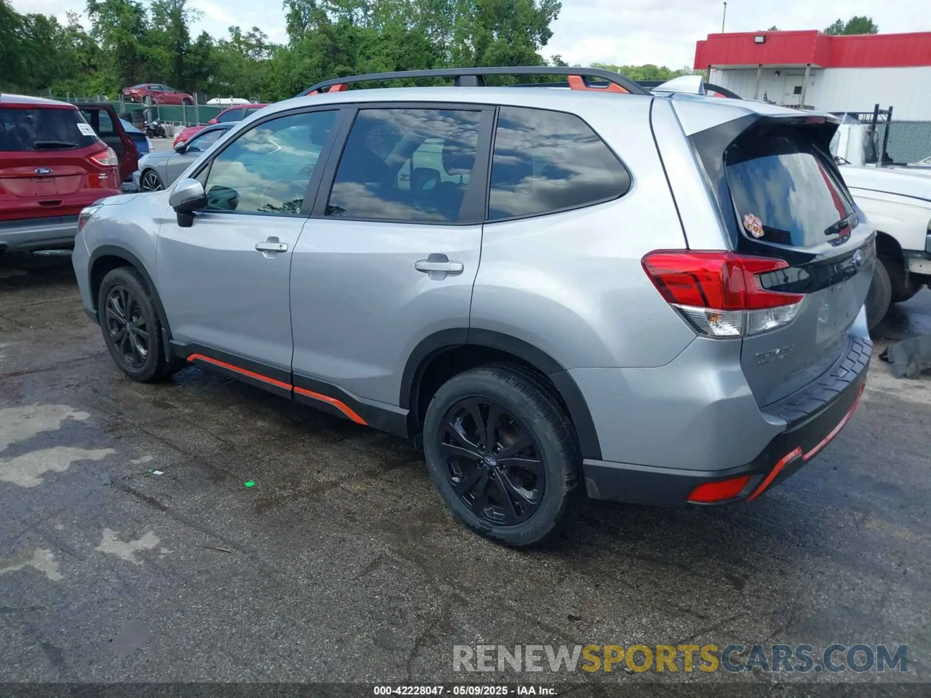 3 Photograph of a damaged car JF2SKARC8LH428900 SUBARU FORESTER 2020