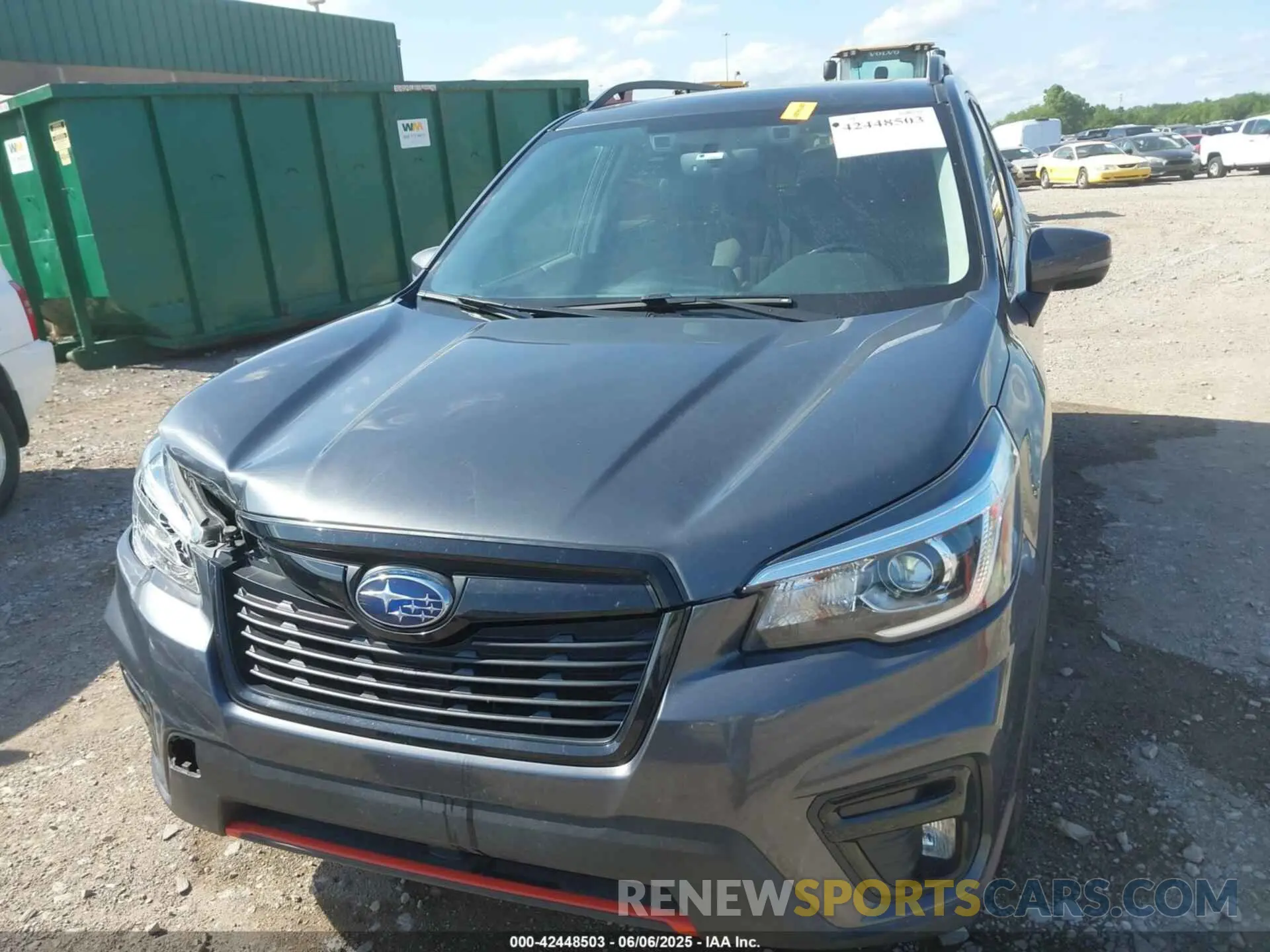 12 Photograph of a damaged car JF2SKARC8LH528057 SUBARU FORESTER 2020