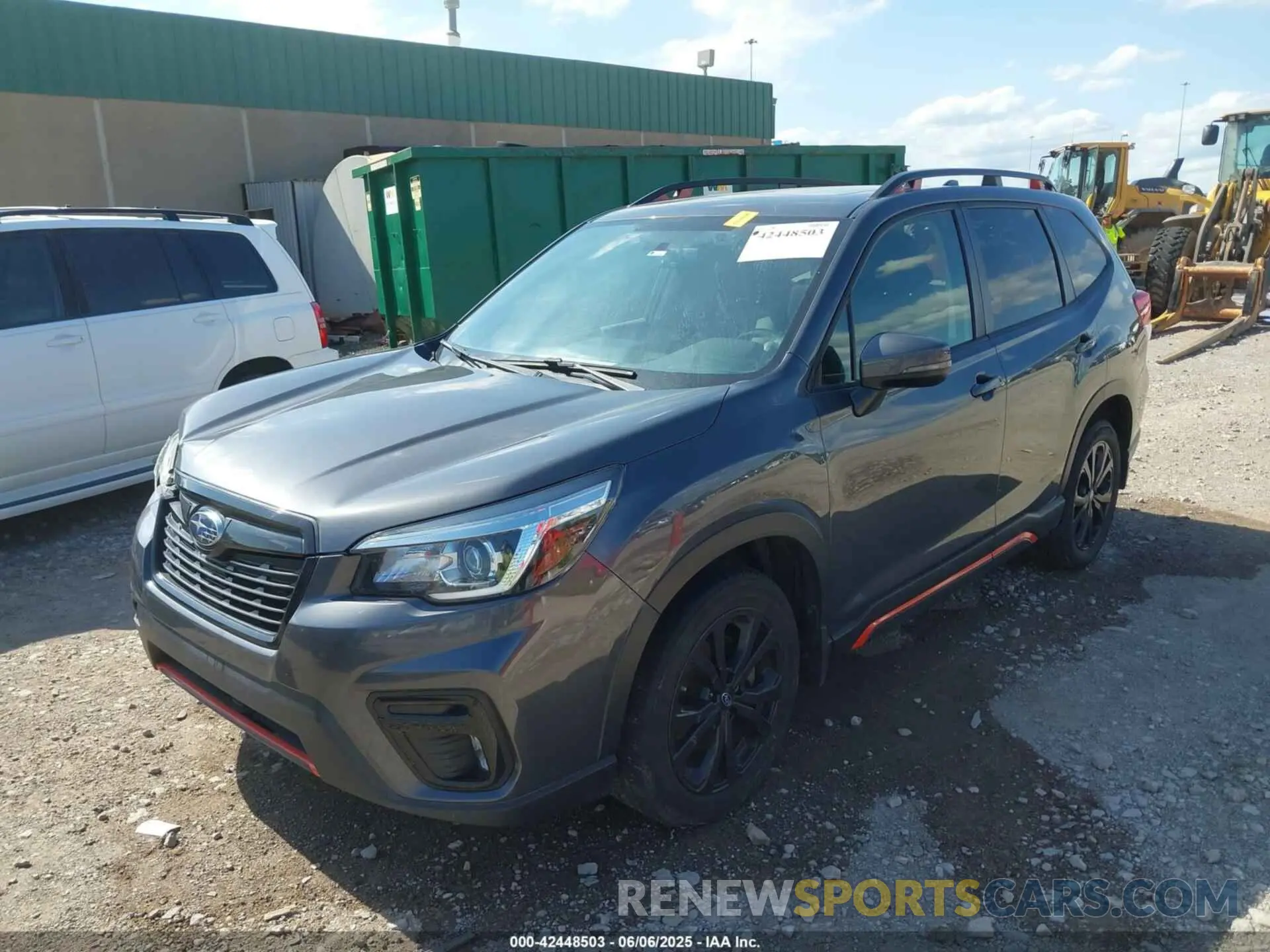 2 Photograph of a damaged car JF2SKARC8LH528057 SUBARU FORESTER 2020