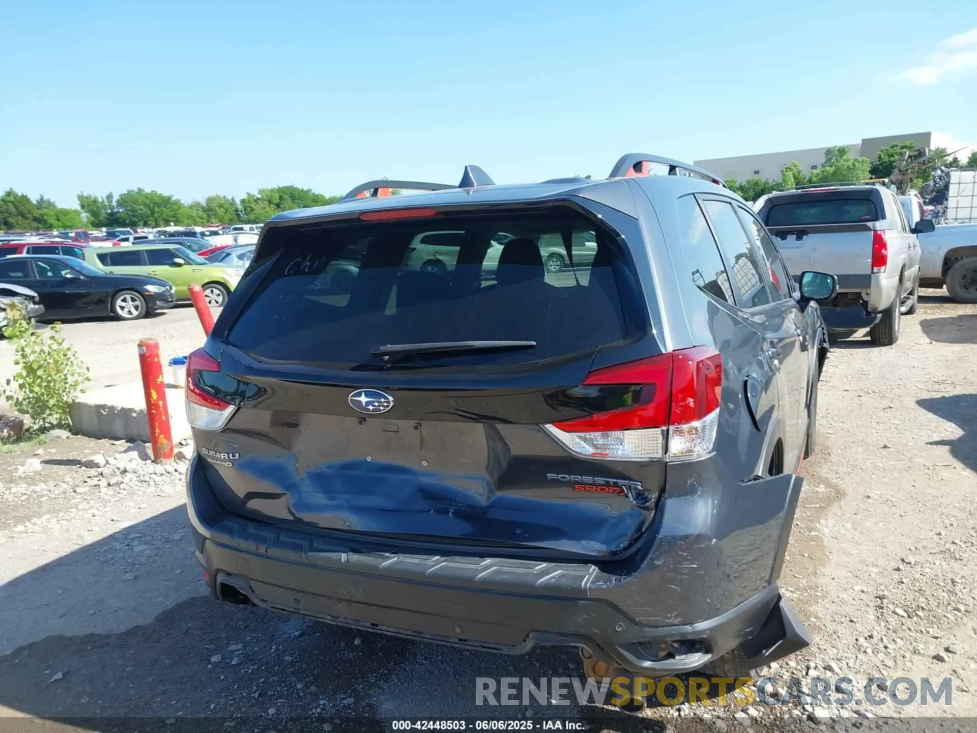 6 Photograph of a damaged car JF2SKARC8LH528057 SUBARU FORESTER 2020