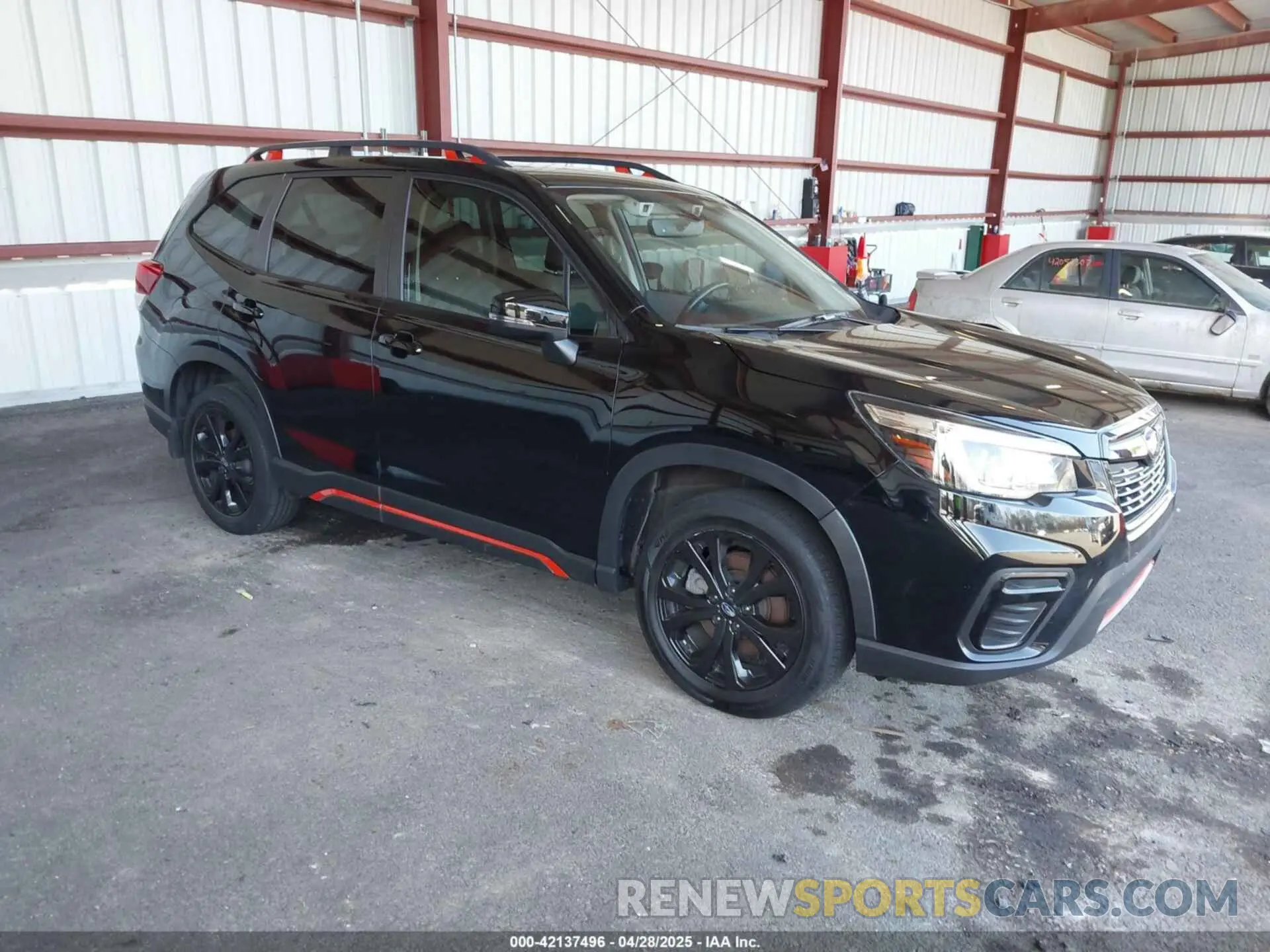 1 Photograph of a damaged car JF2SKARC8LH589182 SUBARU FORESTER 2020