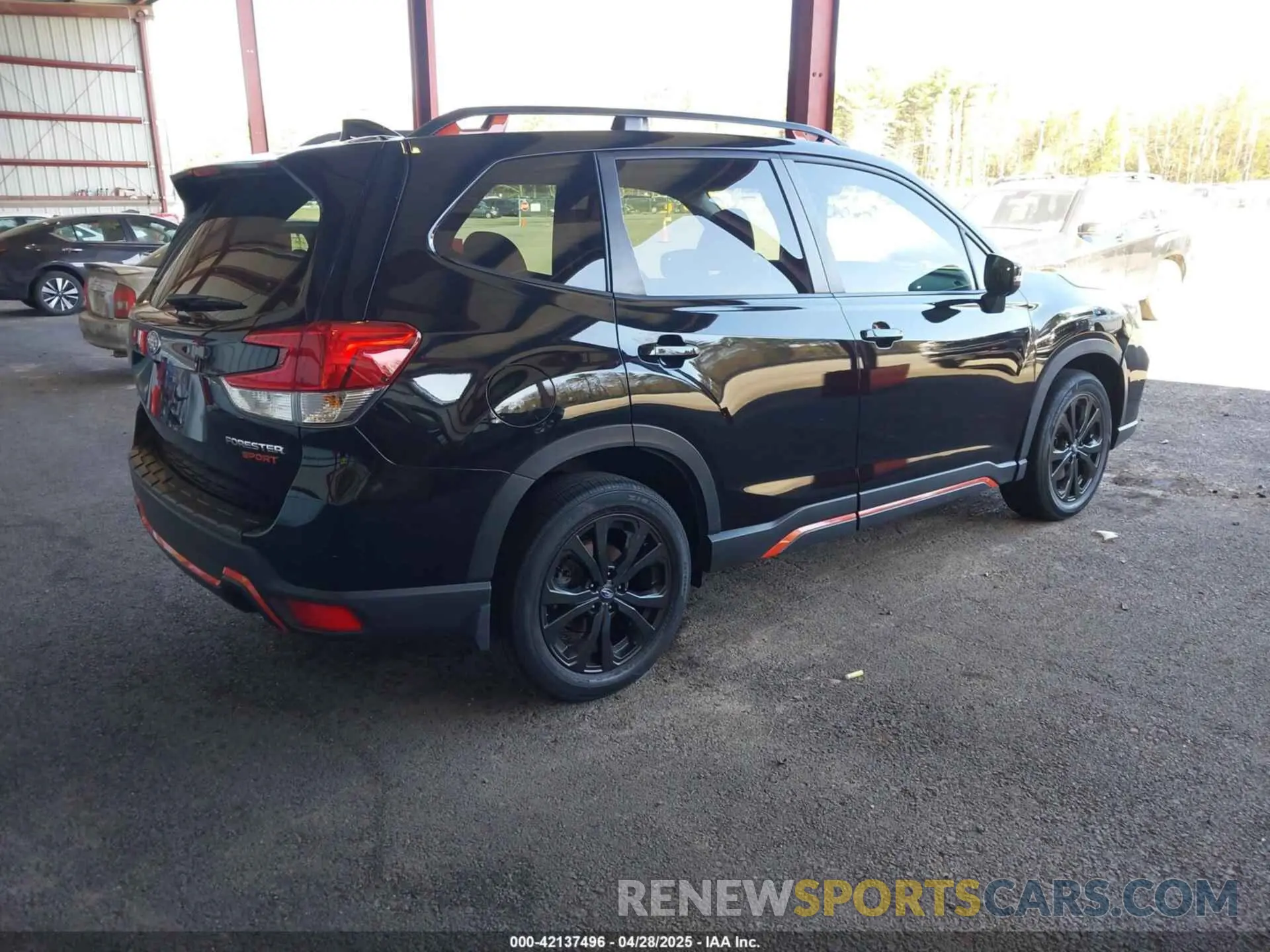 4 Photograph of a damaged car JF2SKARC8LH589182 SUBARU FORESTER 2020