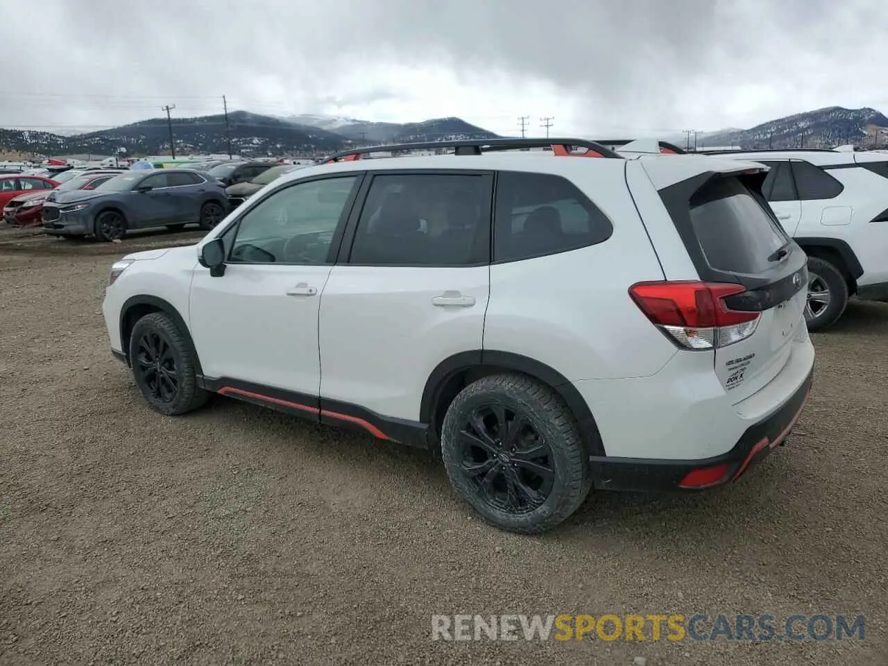 2 Photograph of a damaged car JF2SKARC8LH606112 SUBARU FORESTER 2020