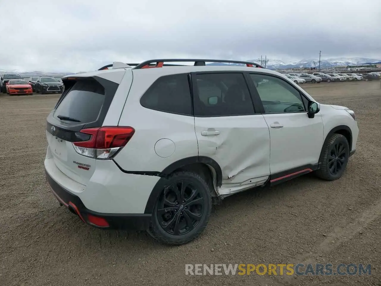 3 Photograph of a damaged car JF2SKARC8LH606112 SUBARU FORESTER 2020