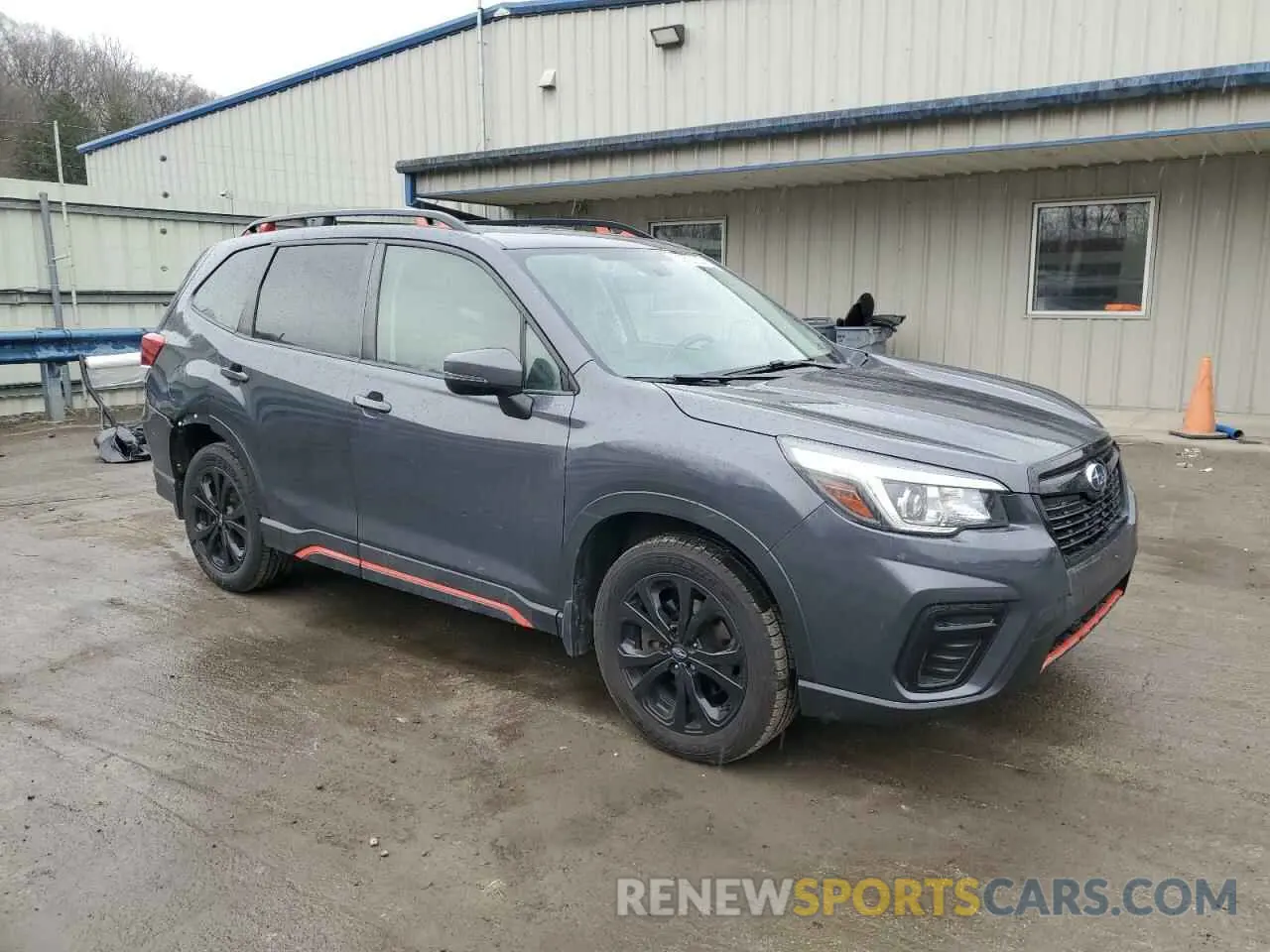 4 Photograph of a damaged car JF2SKARC9LH434656 SUBARU FORESTER 2020