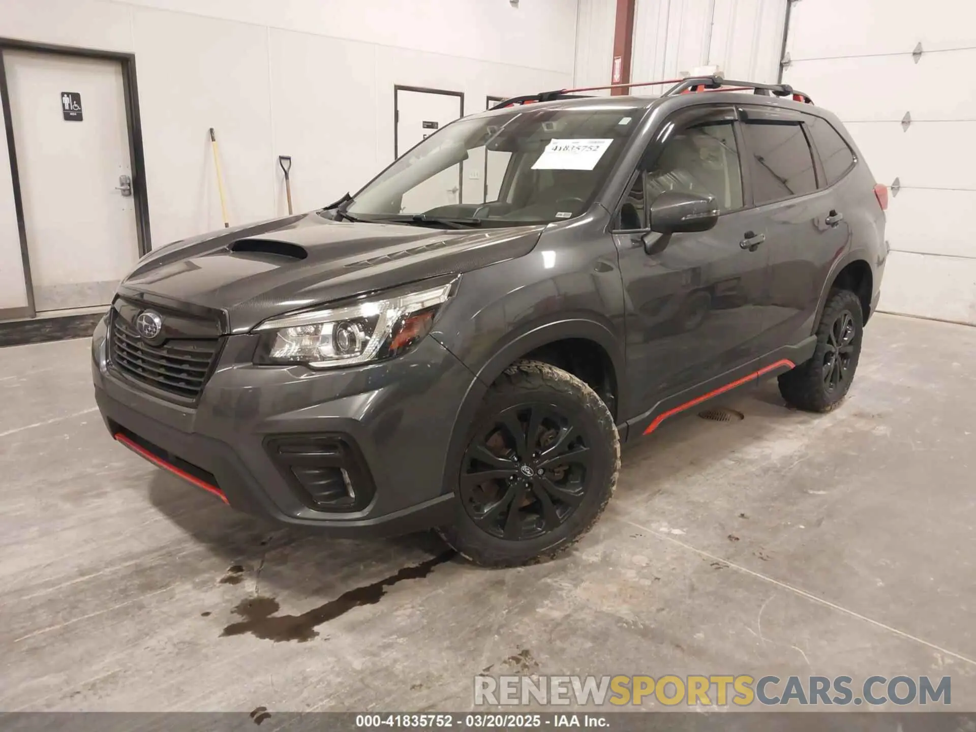 2 Photograph of a damaged car JF2SKARC9LH458777 SUBARU FORESTER 2020