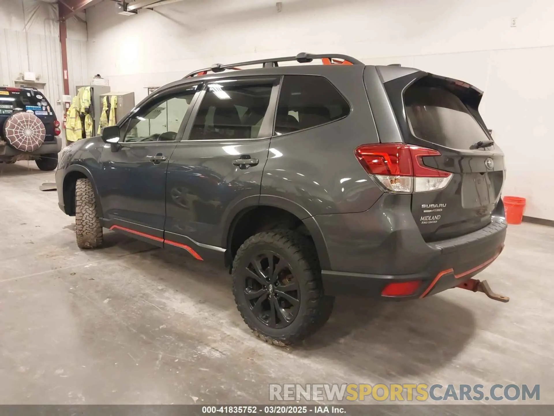 3 Photograph of a damaged car JF2SKARC9LH458777 SUBARU FORESTER 2020