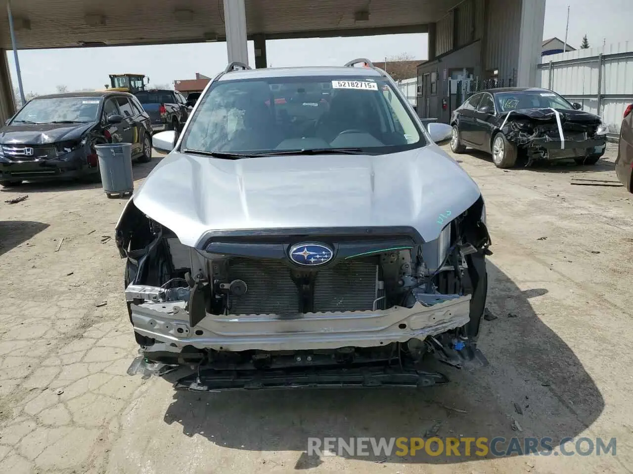 5 Photograph of a damaged car JF2SKARCXLH410947 SUBARU FORESTER 2020