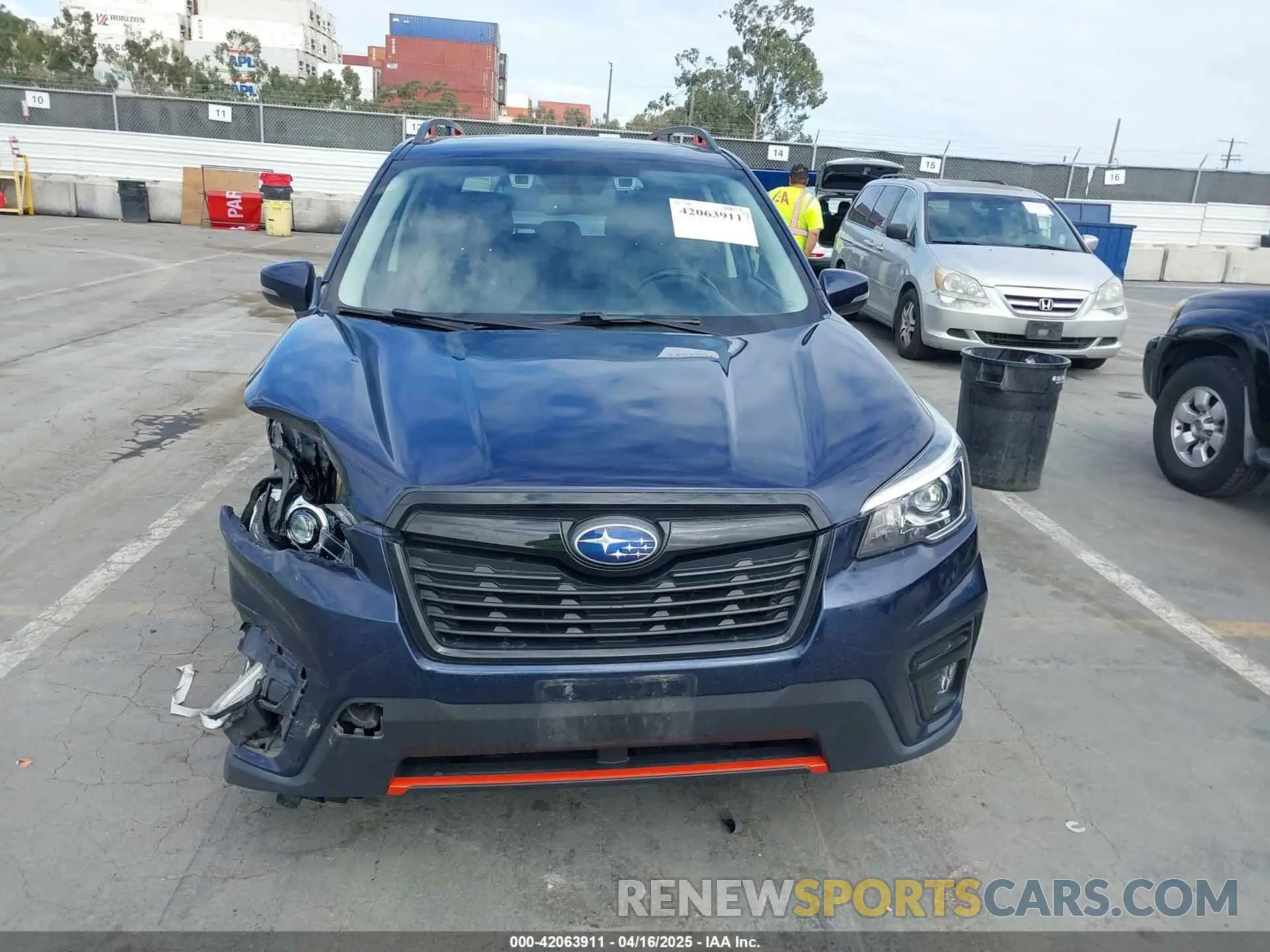 12 Photograph of a damaged car JF2SKARCXLH424184 SUBARU FORESTER 2020