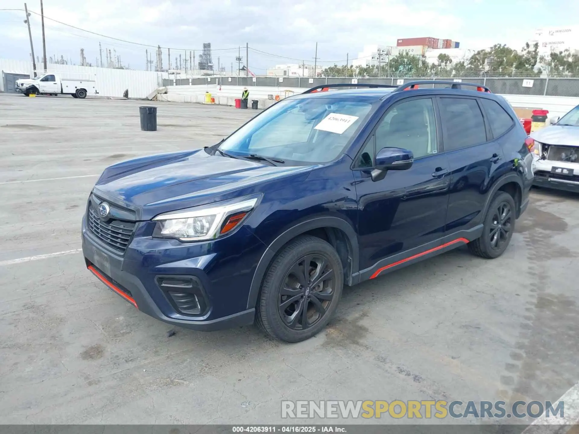 2 Photograph of a damaged car JF2SKARCXLH424184 SUBARU FORESTER 2020