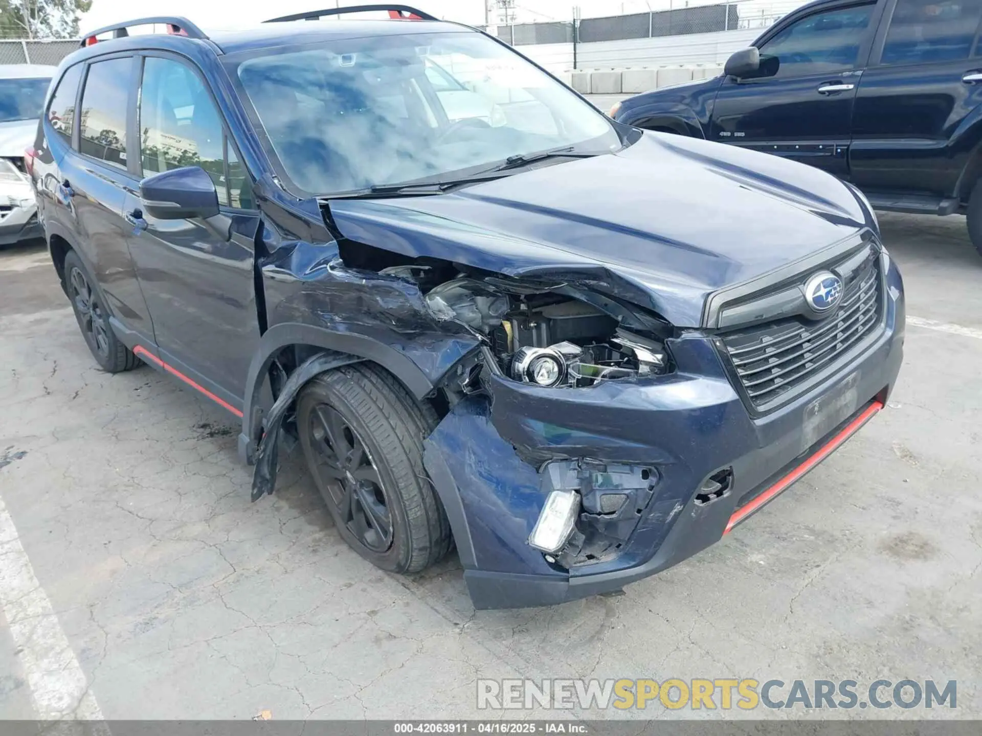 6 Photograph of a damaged car JF2SKARCXLH424184 SUBARU FORESTER 2020