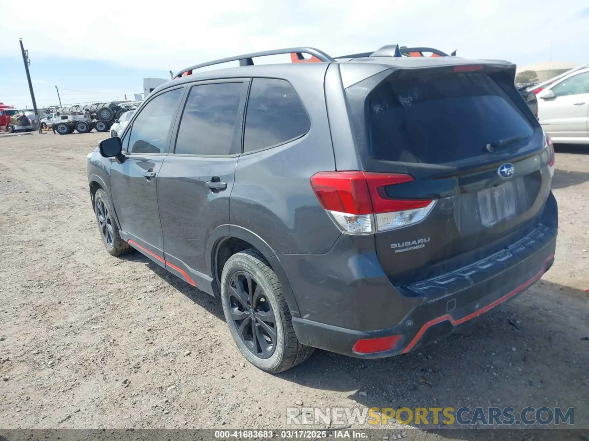 3 Photograph of a damaged car JF2SKARCXLH515455 SUBARU FORESTER 2020