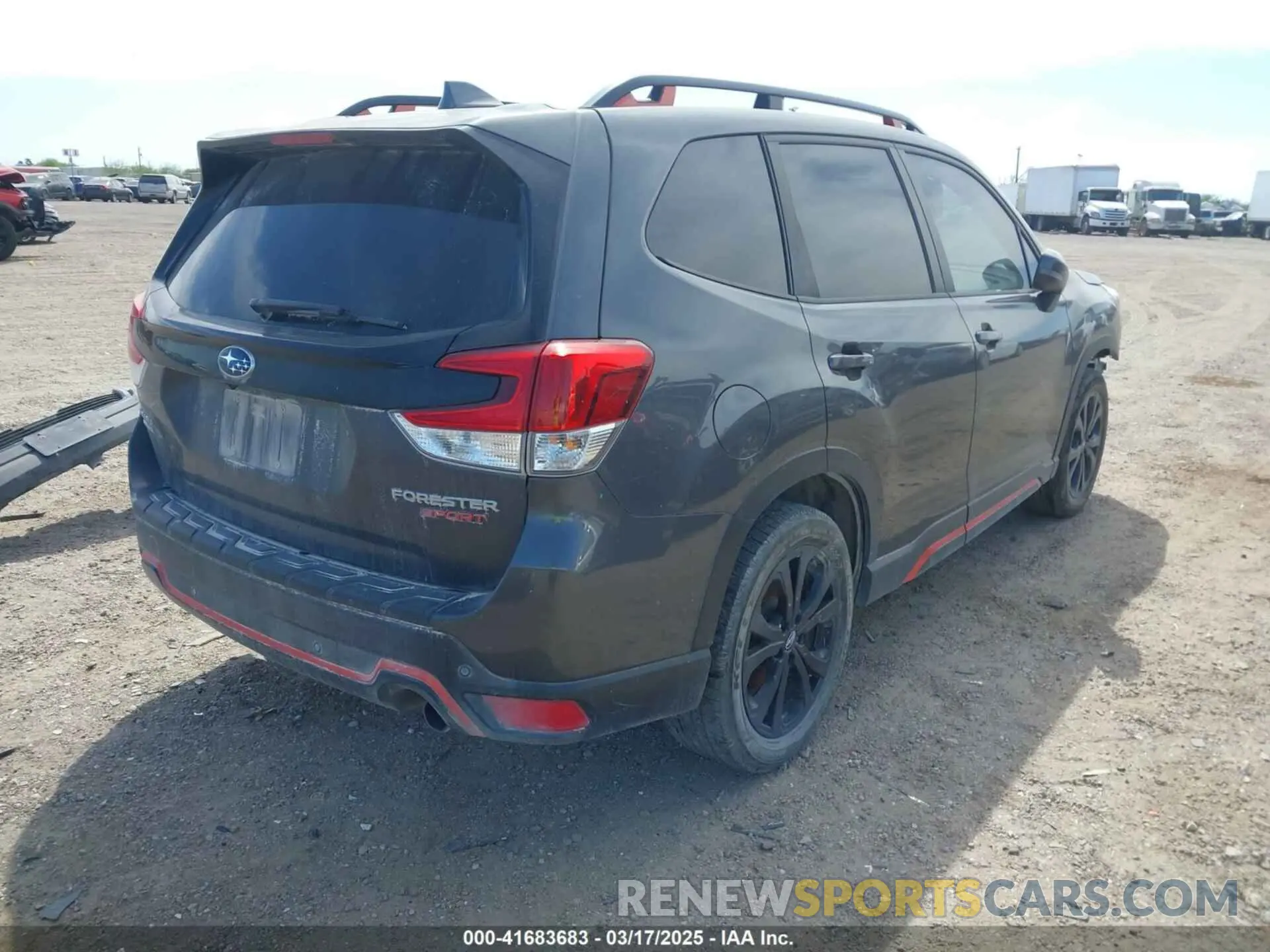 4 Photograph of a damaged car JF2SKARCXLH515455 SUBARU FORESTER 2020