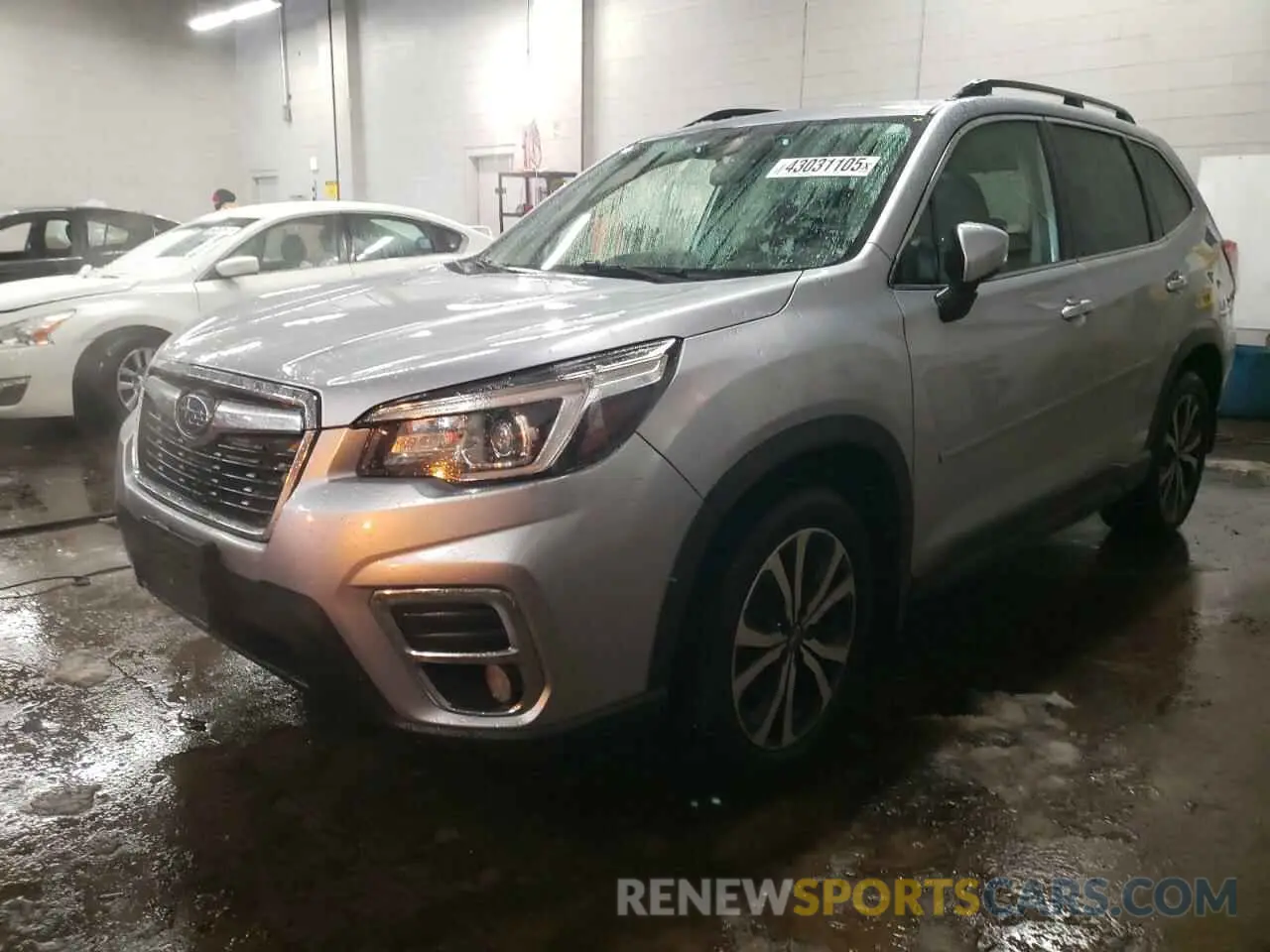 1 Photograph of a damaged car JF2SKASC0LH443112 SUBARU FORESTER 2020