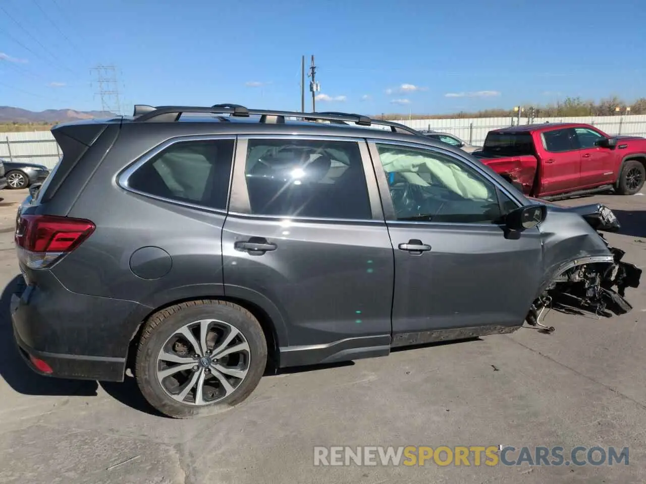 3 Photograph of a damaged car JF2SKASC2LH556804 SUBARU FORESTER 2020