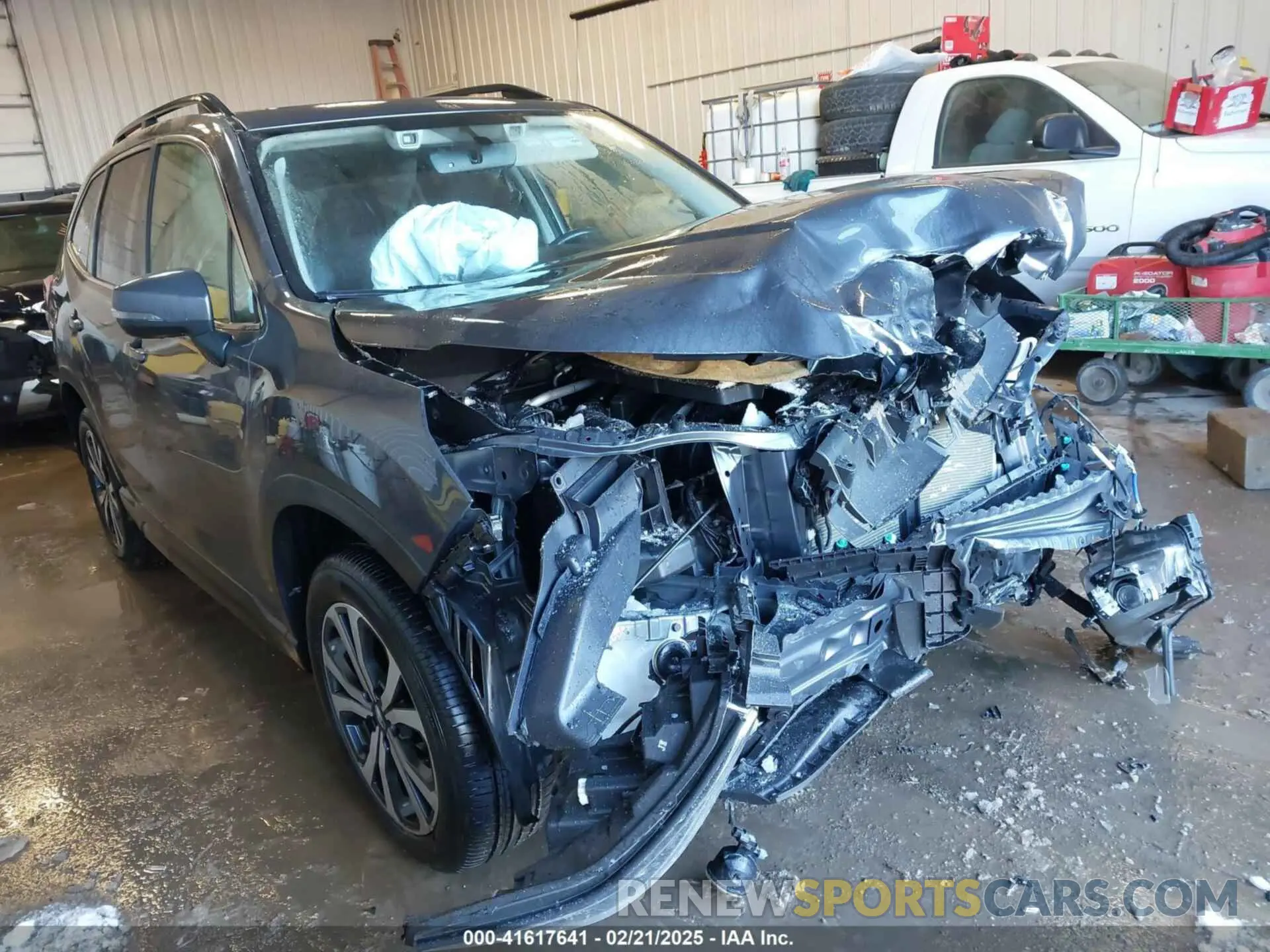 1 Photograph of a damaged car JF2SKASC3LH598883 SUBARU FORESTER 2020