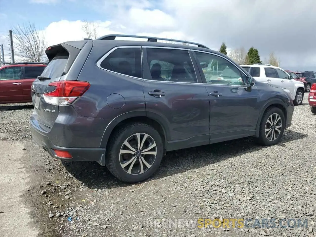 3 Photograph of a damaged car JF2SKASC4LH407469 SUBARU FORESTER 2020