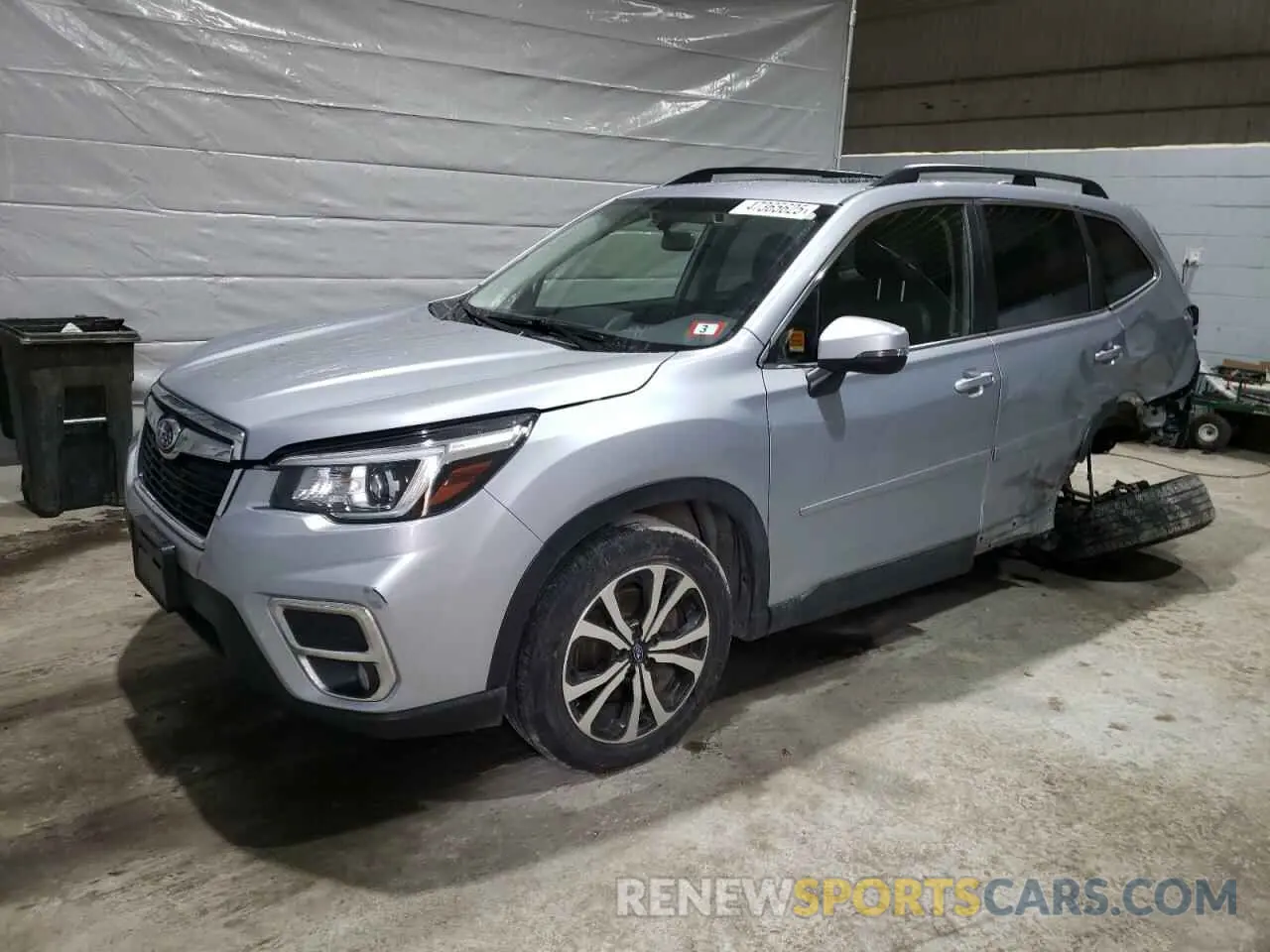 1 Photograph of a damaged car JF2SKASC5LH422370 SUBARU FORESTER 2020