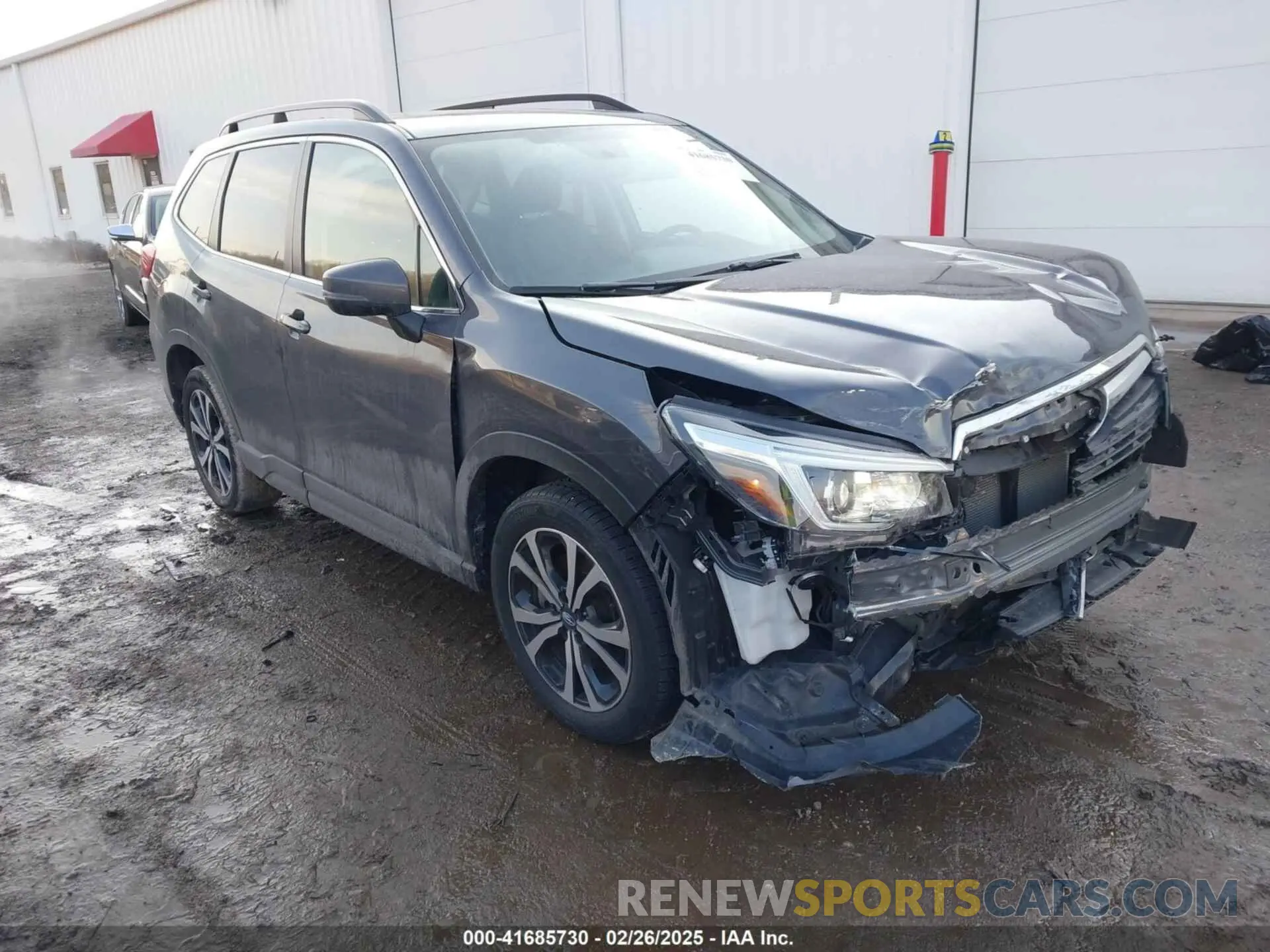 1 Photograph of a damaged car JF2SKASC5LH607390 SUBARU FORESTER 2020