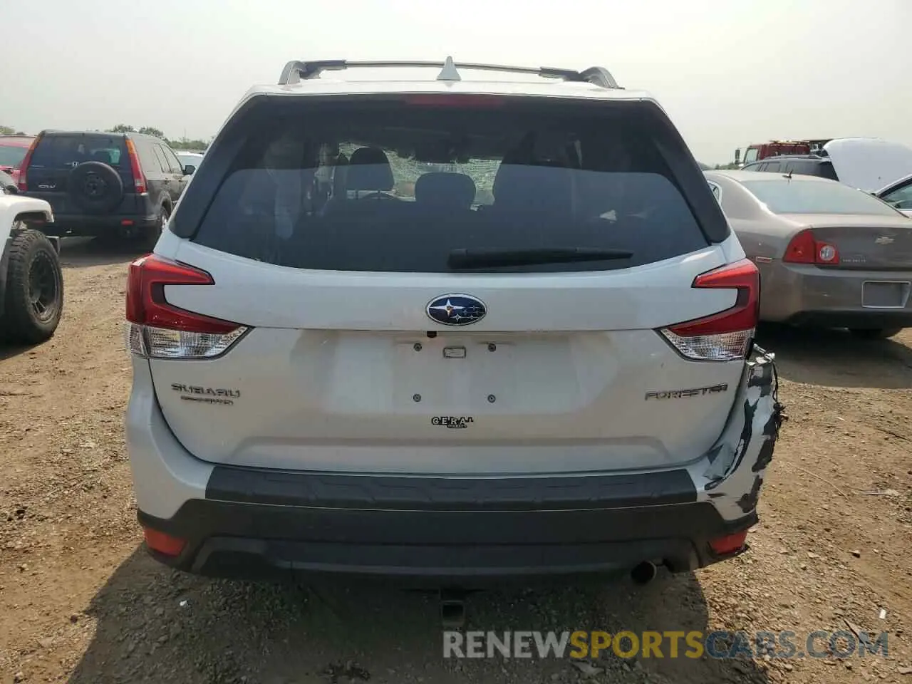 6 Photograph of a damaged car JF2SKASC6LH414083 SUBARU FORESTER 2020