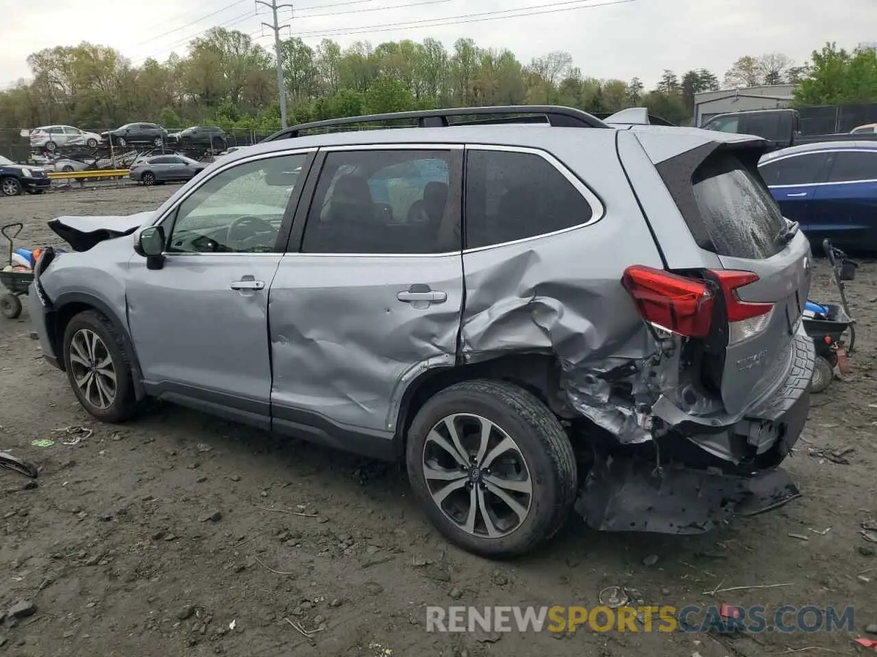 2 Photograph of a damaged car JF2SKASC6LH607785 SUBARU FORESTER 2020