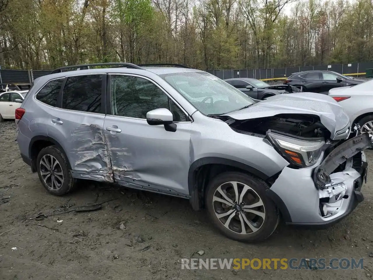 4 Photograph of a damaged car JF2SKASC6LH607785 SUBARU FORESTER 2020