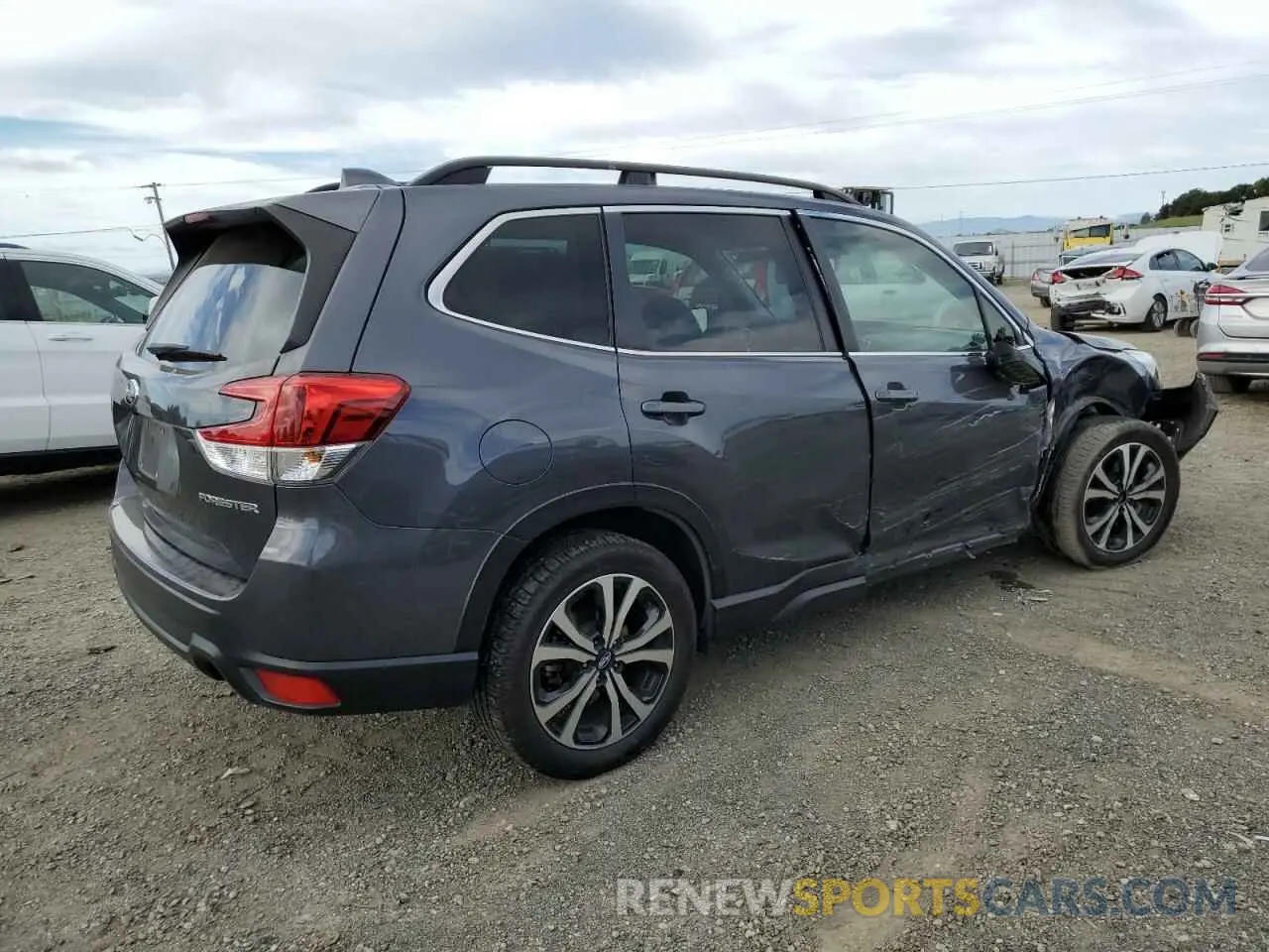 3 Photograph of a damaged car JF2SKASC8LH503296 SUBARU FORESTER 2020