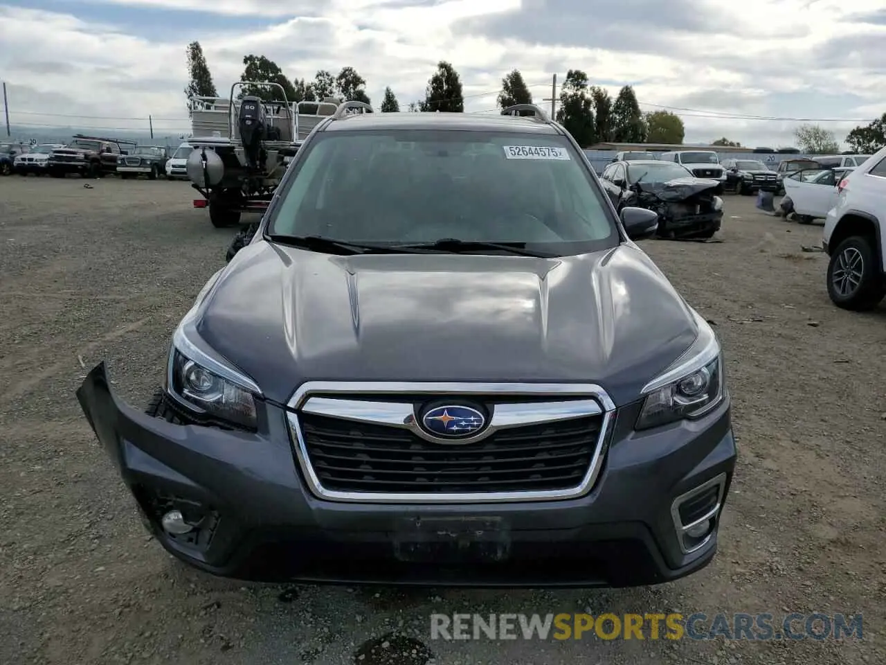 5 Photograph of a damaged car JF2SKASC8LH503296 SUBARU FORESTER 2020