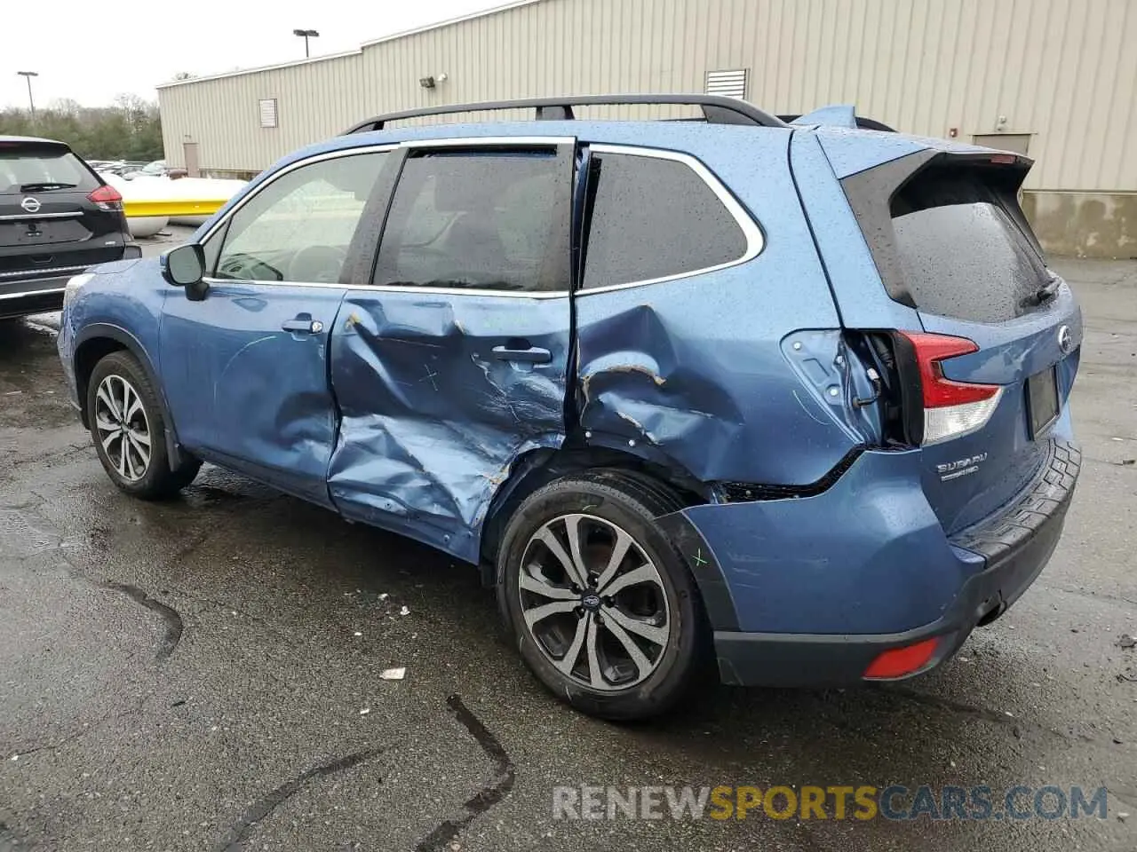 2 Photograph of a damaged car JF2SKASCXLH470334 SUBARU FORESTER 2020