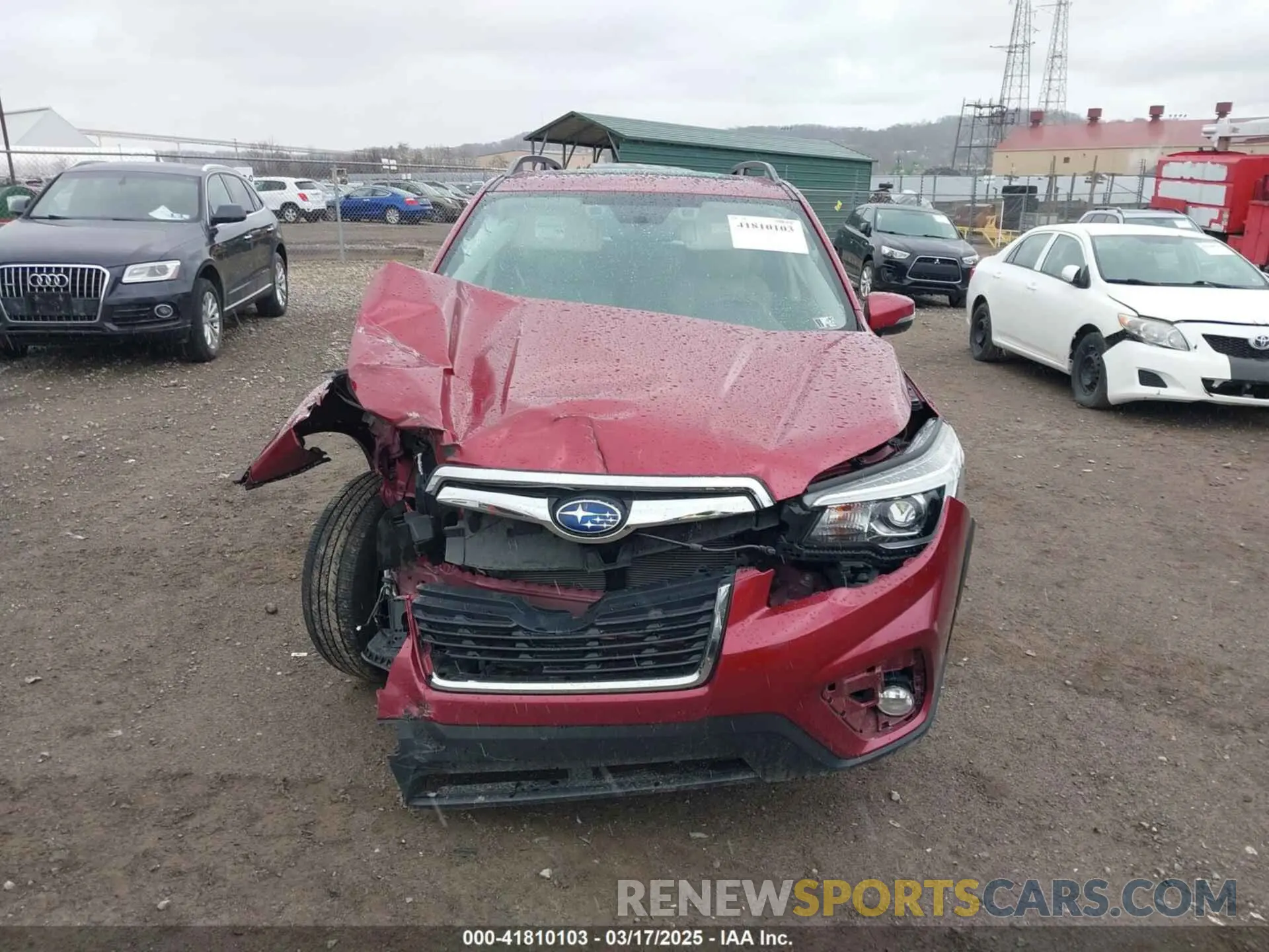 13 Photograph of a damaged car JF2SKAUC1LH434349 SUBARU FORESTER 2020
