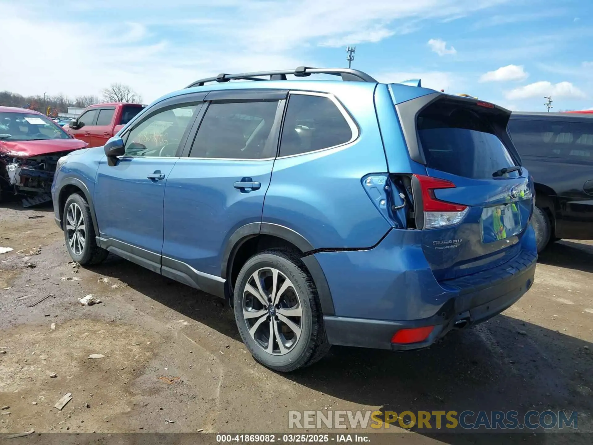 3 Photograph of a damaged car JF2SKAUC1LH465214 SUBARU FORESTER 2020