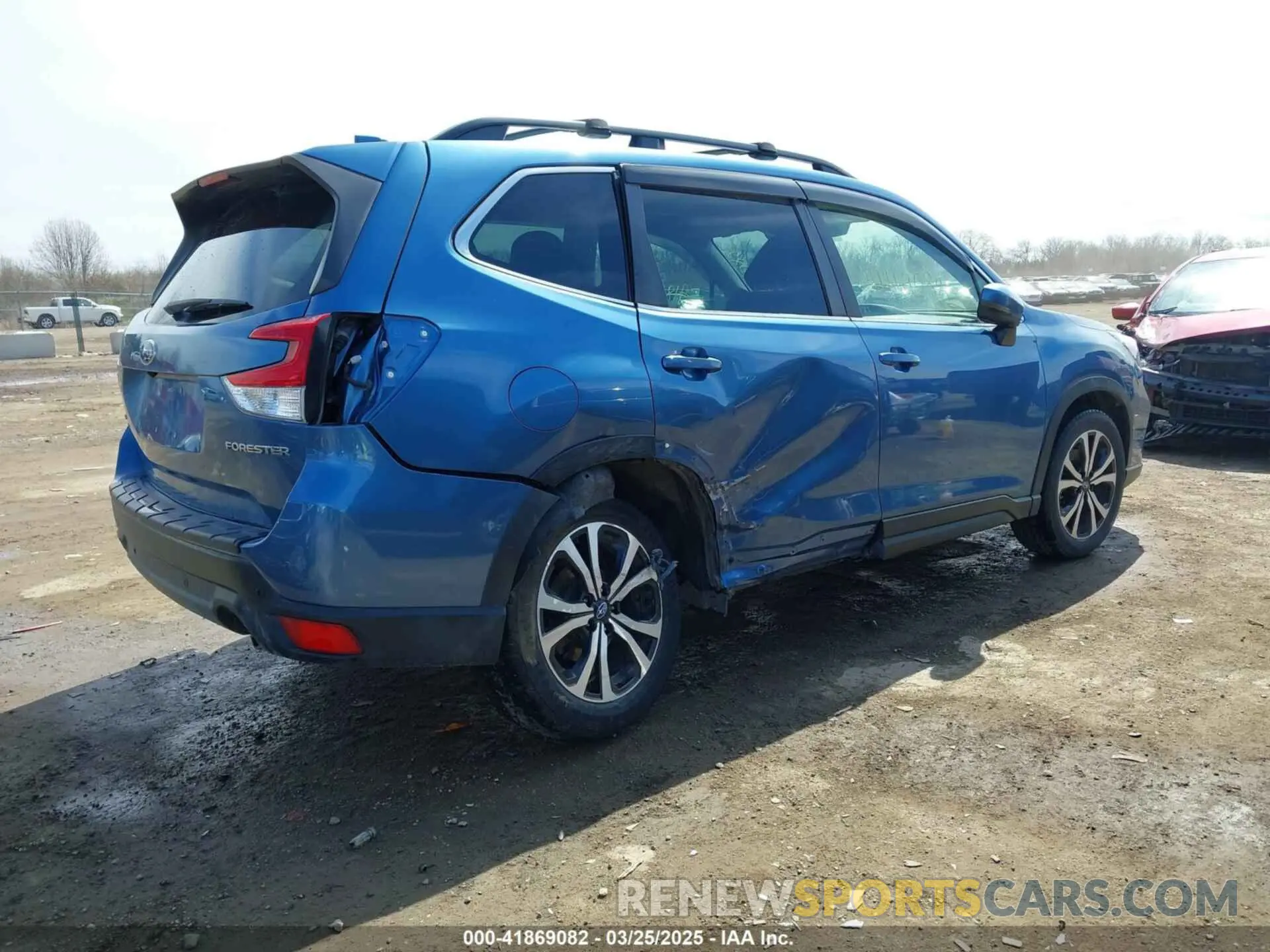 4 Photograph of a damaged car JF2SKAUC1LH465214 SUBARU FORESTER 2020