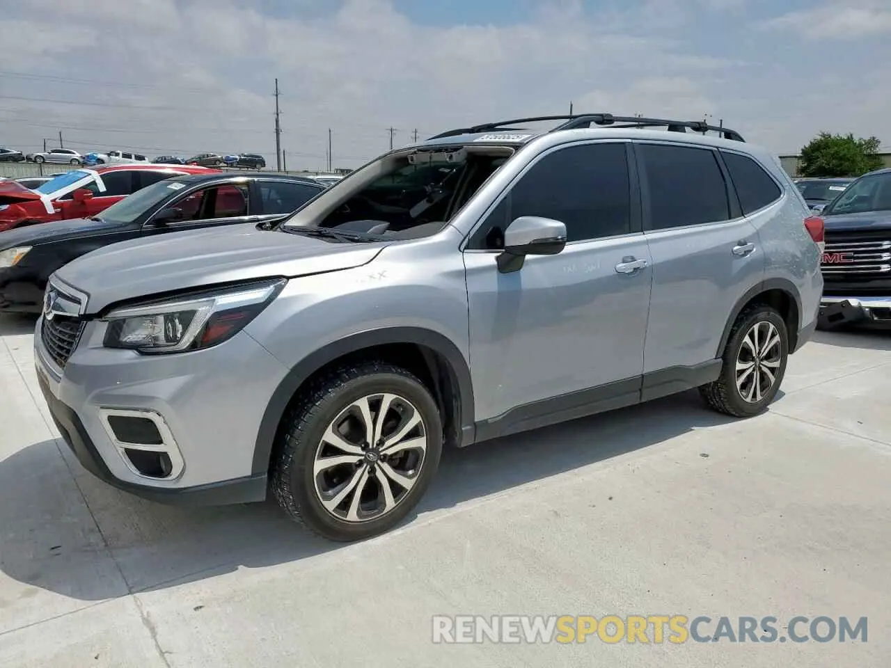 1 Photograph of a damaged car JF2SKAUC1LH469568 SUBARU FORESTER 2020