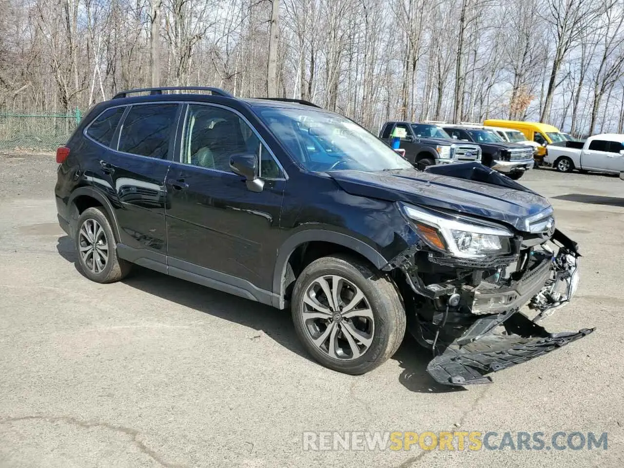 4 Photograph of a damaged car JF2SKAUC2LH528319 SUBARU FORESTER 2020
