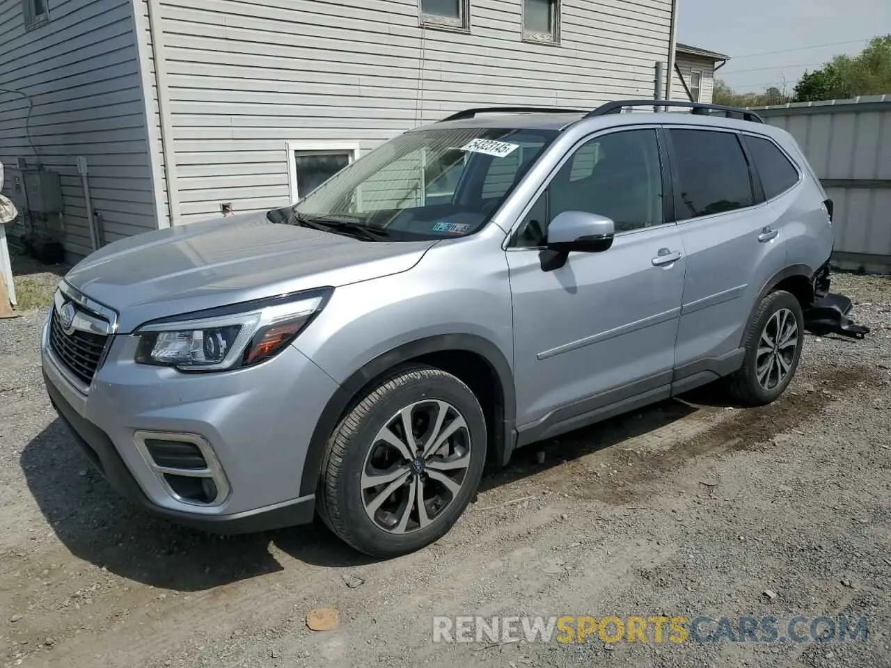 1 Photograph of a damaged car JF2SKAUC3LH407329 SUBARU FORESTER 2020