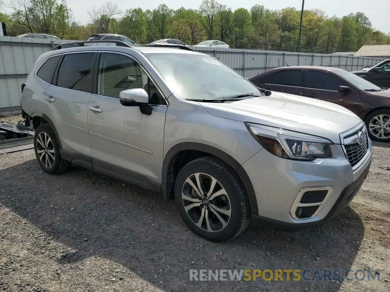 4 Photograph of a damaged car JF2SKAUC3LH407329 SUBARU FORESTER 2020