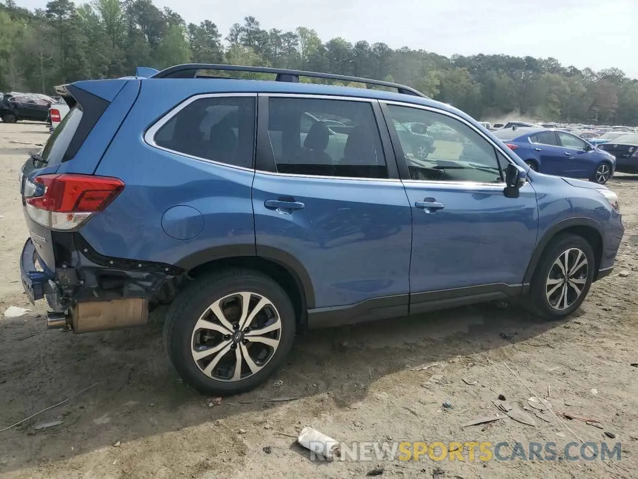 3 Photograph of a damaged car JF2SKAUC3LH579179 SUBARU FORESTER 2020