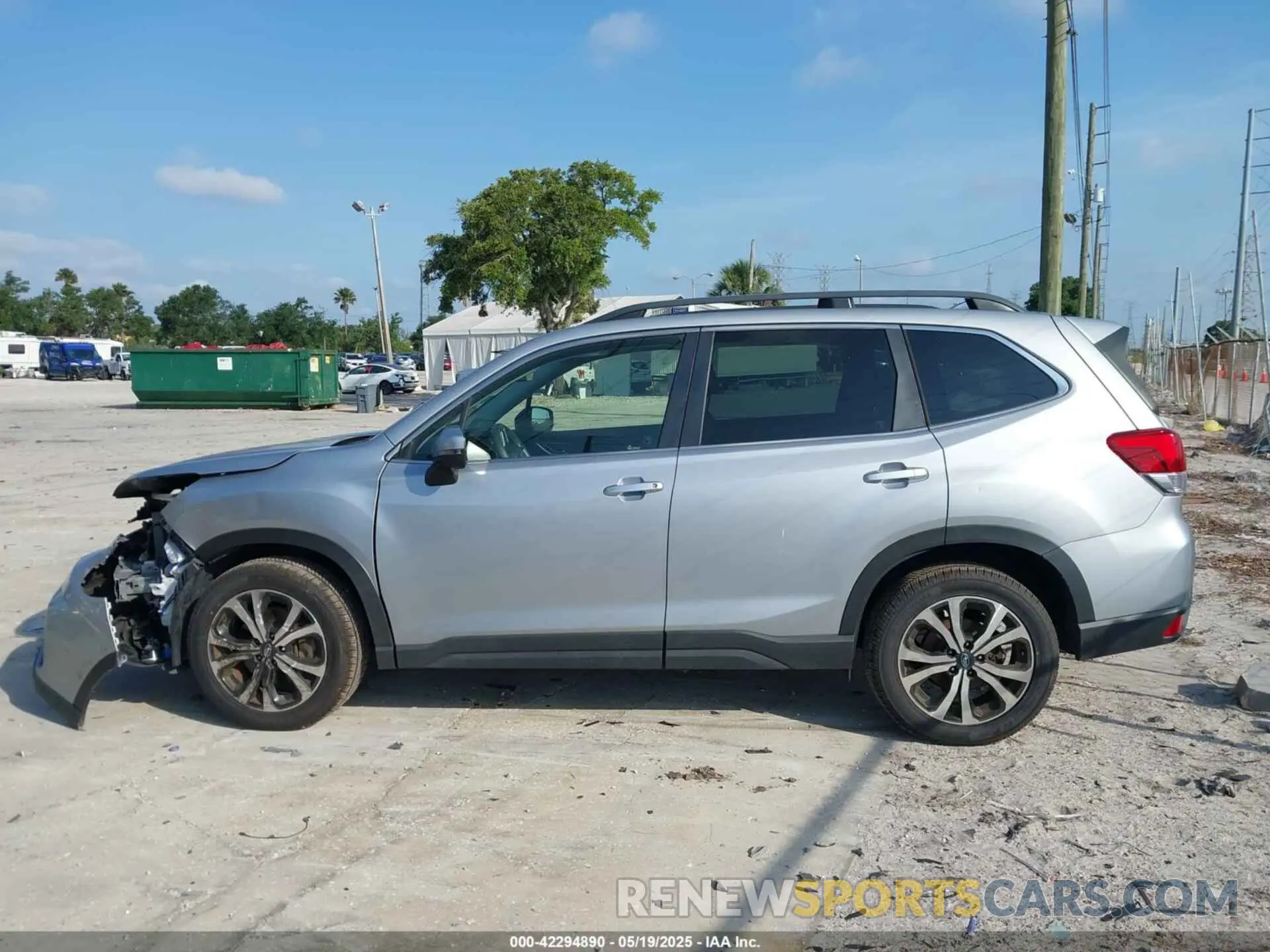 15 Photograph of a damaged car JF2SKAUC5LH513197 SUBARU FORESTER 2020