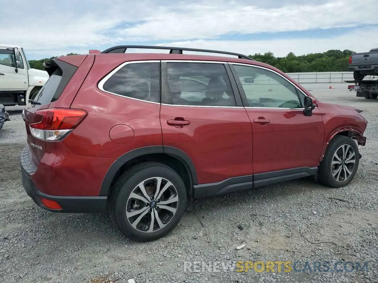 3 Photograph of a damaged car JF2SKAUC5LH540691 SUBARU FORESTER 2020