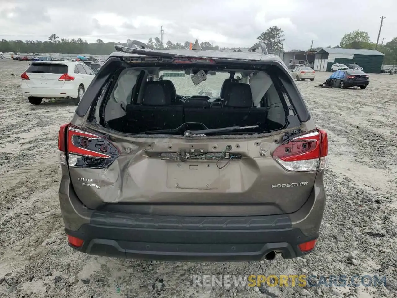 6 Photograph of a damaged car JF2SKAUC5LH596971 SUBARU FORESTER 2020